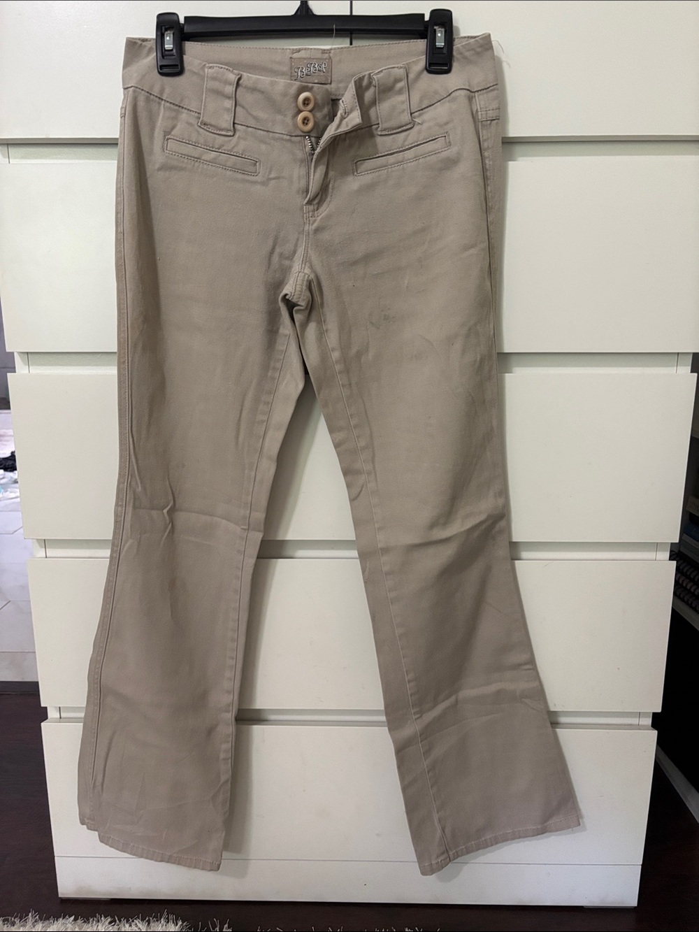 Women’s Beige Flare Pants
